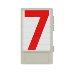 Scoreboard Numerals 0-9 Red