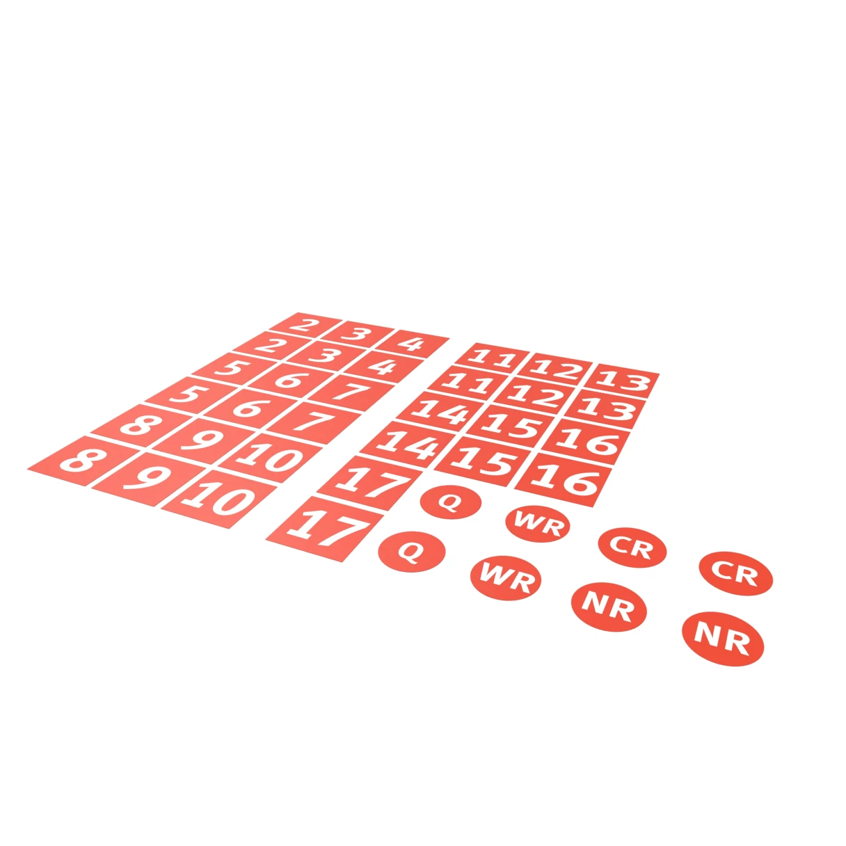 Magnets For Nordic Indicator Boards 3 Magnets For Nordic Indicator Boards