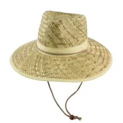 Straw Hat With Toggle