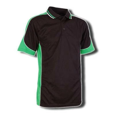 BSP15 Polo Black/Emerald/White 3 BSP15 Polo Black/Emerald/White