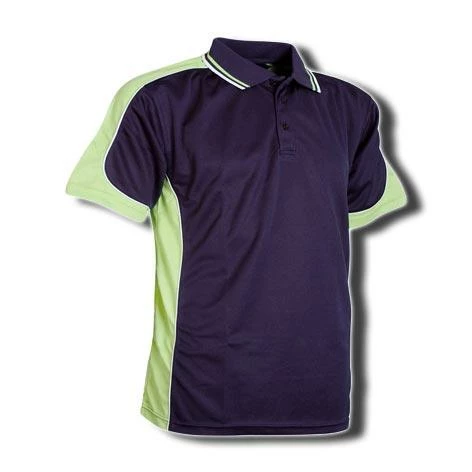 BSP15 Polo Navy/Lime/White 3 BSP15 Polo Navy/Lime/White