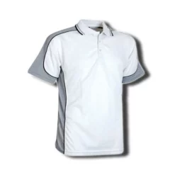 BSP15 Polo White/Grey/Black