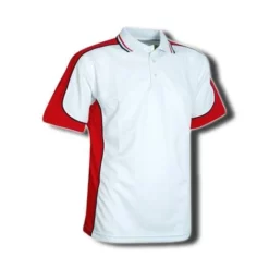 BSP15 Polo White/Red/Navy