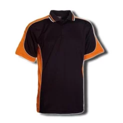 BSP16K Polo Black/Orange/White