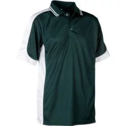 BSP16K Polo Dark Green/White/White