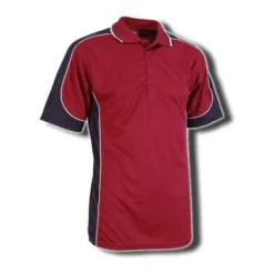 BSP16K Polo Maroon/Navy/White