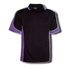 BSP16K Polo Black/Purple/White