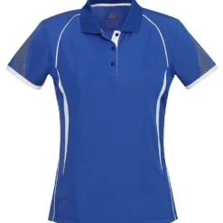 Ladies Razor Polo Royal/White