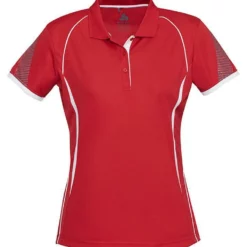 sport Sales 2023 15 Ladies Razor Polo Red/White