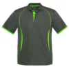Mens Razor Polo Grey/Fluro Lime -sport Sales 2023 8032969GFL a2289aec fc27 4c3c 99bf bb48eff7df6e
