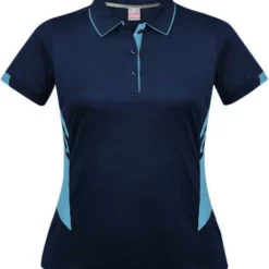 Ladies Tasman Polo Navy/Sky