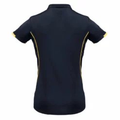 Ladies Razor Polo Navy/Gold -sport Sales 2023 P405LS Navy Gold Back
