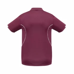 Kids Razor Polo Maroon/White -sport Sales 2023 P405MS P405KS Maroon White Back