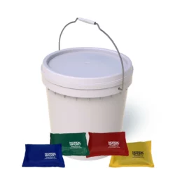 Bucket Of Flat Bean Bags